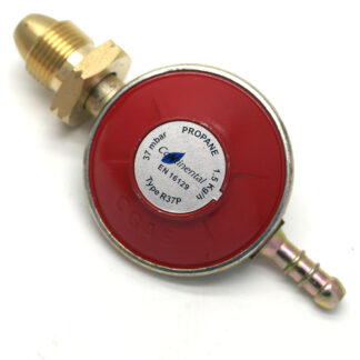 Propane Gas Regulator 37Mbar Standard Screw Type 1.5 Kg/H Fits Calor / Flogas