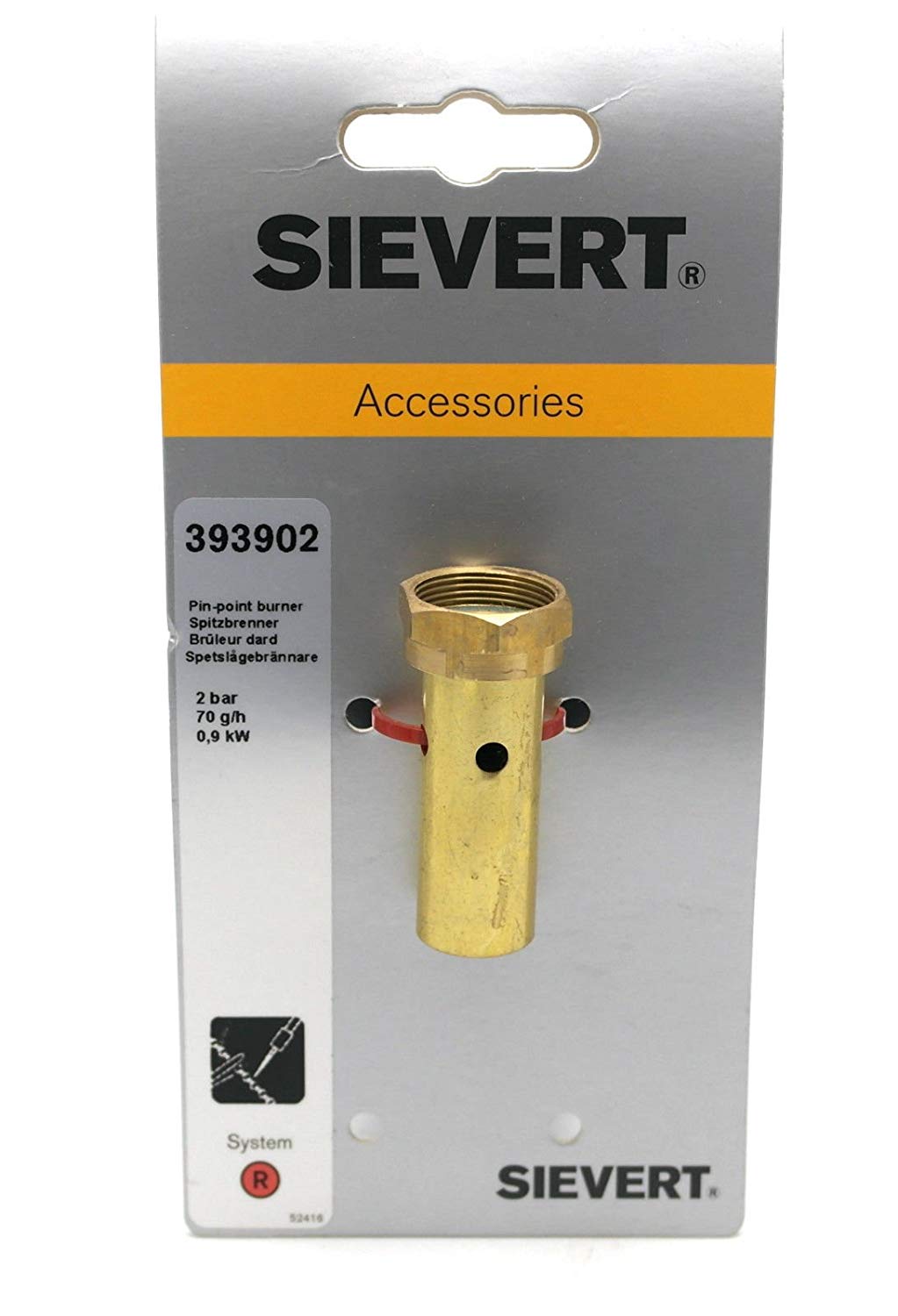 Sievert 393902 17mm Pin-Point Burner Fits Pro 86/88 