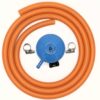 Cavagna 20Mm 28Mbar Butane Gas Regulator & 2 M Hose & 2 Hose Clips 5 Y Warranty - Image 2