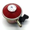 Patio Gas Regulator 27Mm Clip On With 2M Hose + 2 Clips Fits Calor / Flogas - Image 3