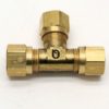 British Made 5/16" Equal T Brass Compression Fitting  (29) - Image 2