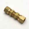 British Made 8Mm To 8Mm Equal Ended Bulkhead Brass Compression Coupling (32) - Image 2