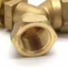 Large Brass Y Male To Female Pol Tee Connector For Propane Gas (83) - Image 5