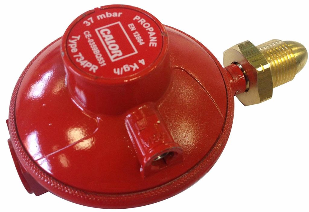 Calor Gas Brand 37Mbar 4Kg Per Hour Propane Gas Regulator 5 Year