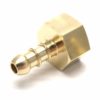 British Made 1/2" Bsp Female Fitting To Lpg Fulham Nozzle To 8Mm I/D Hose