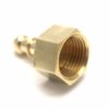British Made 1/2" Bsp Female Fitting To Lpg Fulham Nozzle To 8Mm I/D Hose - Image 3