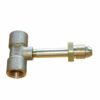 Calor Gas Brand Pol To Pol Extended Brass Pigtail T Adaptor - Image 2