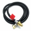 1.5M Pol X W20 Pigtail Caravan Propane Gas Hose With Nrv 5 Year Warranty - Image 2