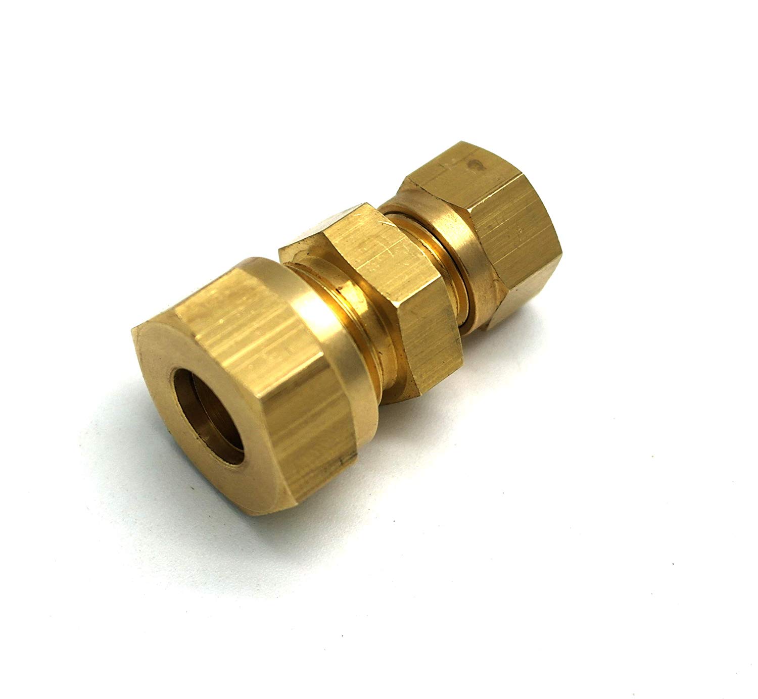 British Made 10Mm To 6Mm Reducing Brass Compression Fitting - Huddersfield  Gas Trade