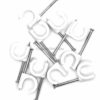 10 X Oracstar Nail In 10Mm Pipe Clip 10 pack - Image 2