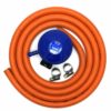 Calor Gas Brand Butane 21Mm Gas Regulator 2Mt Hose & 2 Clips 5 Year Warranty - Image 3