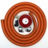 Patio Gas Regulator 27Mm Clip On With 2M Hose + 2 Clips Fits Calor / Flogas - Image 4