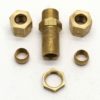 British Made 8Mm To 8Mm Equal Ended Bulkhead Brass Compression Coupling (32) - Image 4