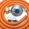Igt 4.5 Butane Gas Regulator & 1 Mt Hose + 2 Clips For Calor 4.5Kg Cylinder - Image 3