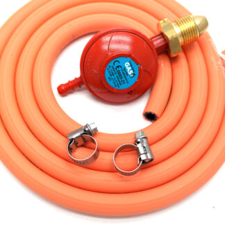 Hg Propane Regulator 2M Hose Kit Fits Calor Gas & Flogas Screw In Cylinders