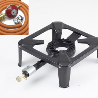 Lifestyle Sgb06 Large 5.8Kw Cast Iron Boiling Ring Inc Hose & Propane Regulator