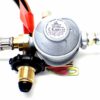 30mbar 10mm Outlet Caravan Regulator Kit 0.75m Handwheel Pigtail for Propane - Image 2