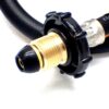 30mbar 10mm Outlet Caravan Regulator Kit 0.75m Handwheel Pigtail for Propane - Image 3
