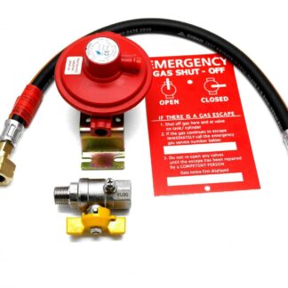 Irish Market Wall Mounted 4kgh 37mbar Stranded Propane Gas Regulator 21.8 LH ROI - Image 2